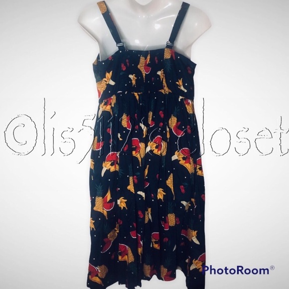 Collectif x ModCloth Daytime’s Finest Fruit Retro Dress UK 26 = US 22 or 3X - Picture 10 of 16